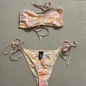 NWOT Triangl Greta Sherbet Floral Bikini
